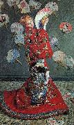 Madame Monet en costume japonais Claude Monet